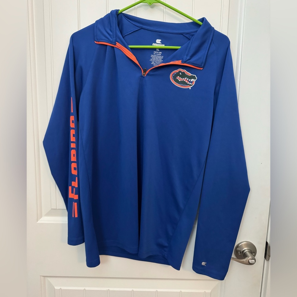 Colosseum Blue Youth Pullover university of Florida gators *24